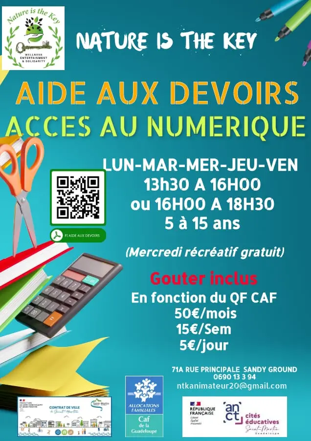 Aide aux devoirs & accès au numérique